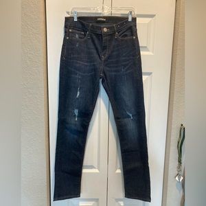 Express ripped jeans size 10 regular